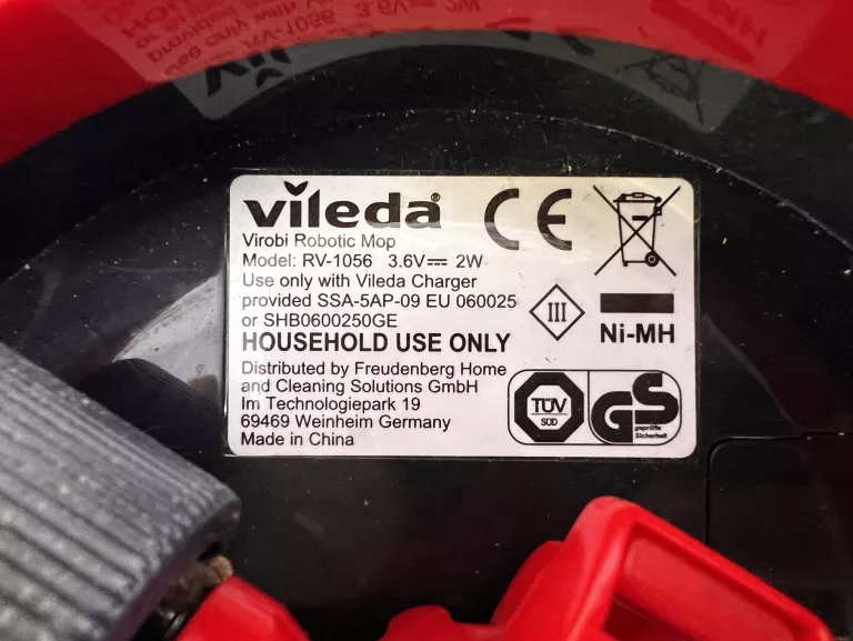 ROBOT SPRZĄTAJĄCY VILEDA VIROBI + ŁAD