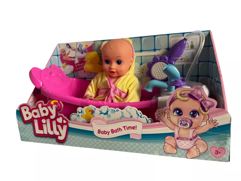 LALKA BABY LILLY CZAS NA KĄPIEL