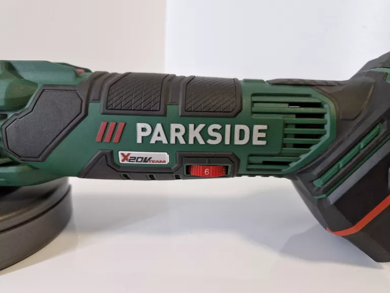 SZLIFIERKA KATOWA PARKSIDE PWSA 20-LI F4 + 2 AKU