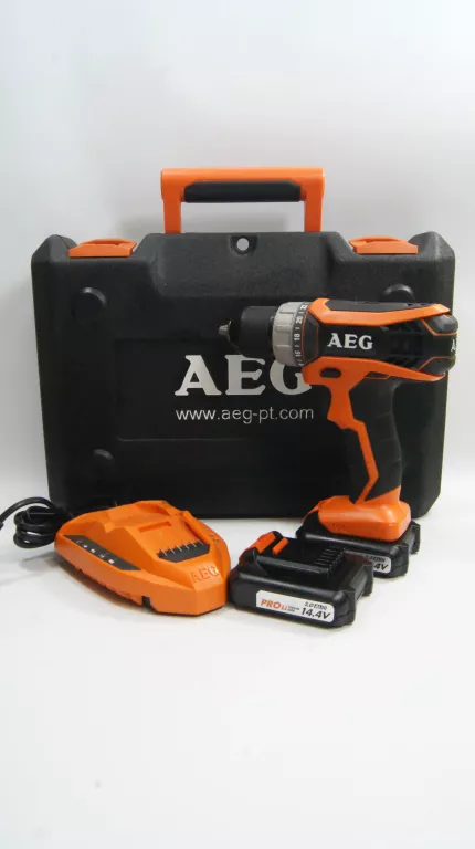 WKRĘTARKA AEG BS 14 G3 2AQ +ŁAD +WALIZKA KOMPLET