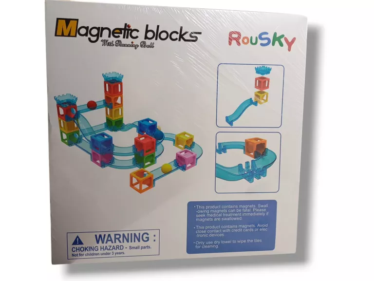 KLOCKI MAGNETYCZNE ROUSKY MAGNETIC BLOCKS  36PCS