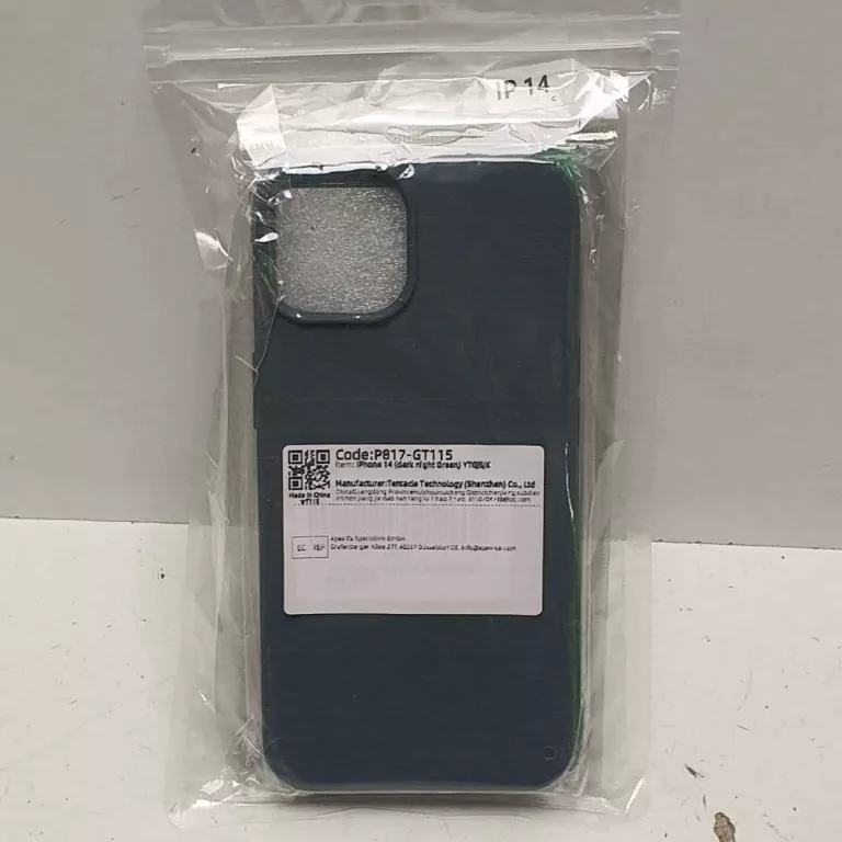 ETUI SILIKONOWE ZIELONE + SZKŁO OCHRONNE IPHONE 14