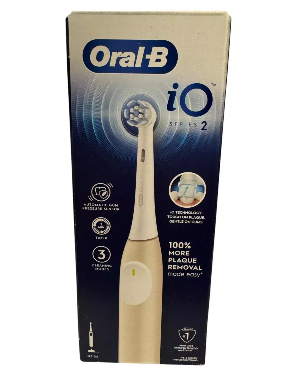 SZCZOTECZKA MAGNETYCZNA ORAL-B IO 2 ZAPLOMBOWANA!