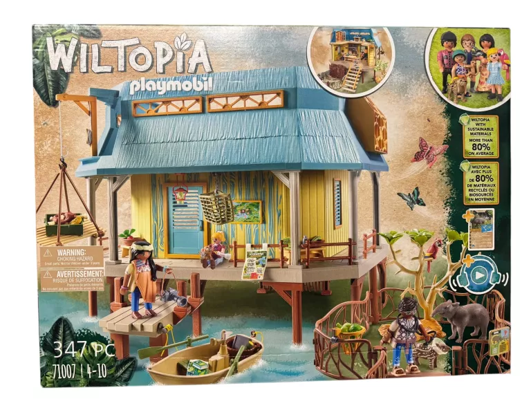 PLAYMOBIL 71007 WILTOPA OŚRODEK OPIEKI NAD ZWIERZĘTAMI PIĘKNY PREZENT!