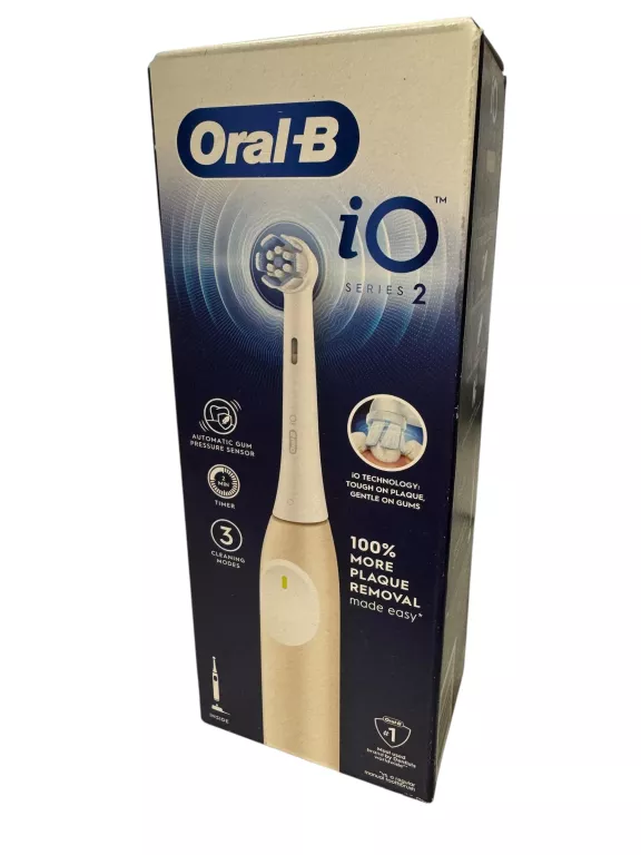 SZCZOTECZKA MAGNETYCZNA ORAL-B IO 2 ZAPLOMBOWANA!