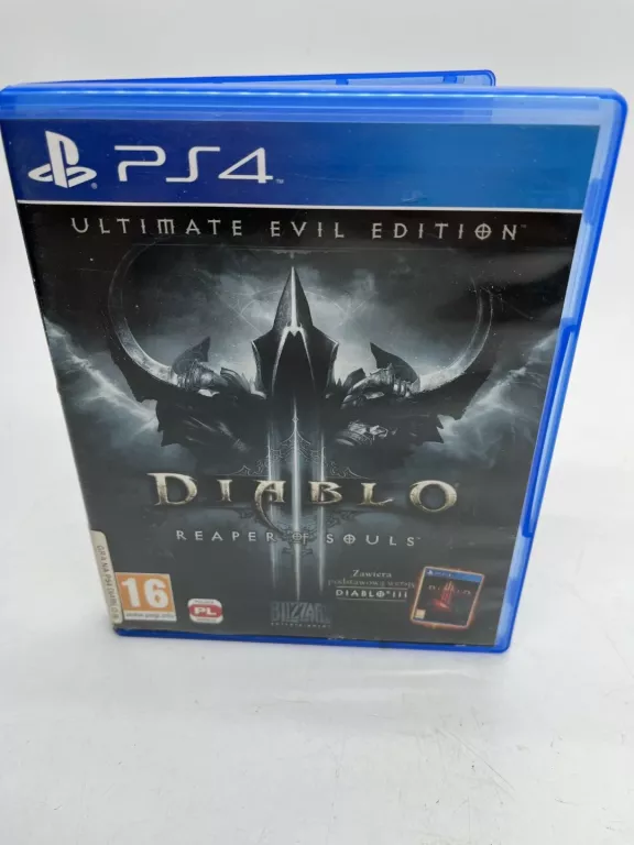 GRA PS4 DIABLO 3 REAPER OF SOULS ULTIMATE EVIL EDITION + PODSTAWA