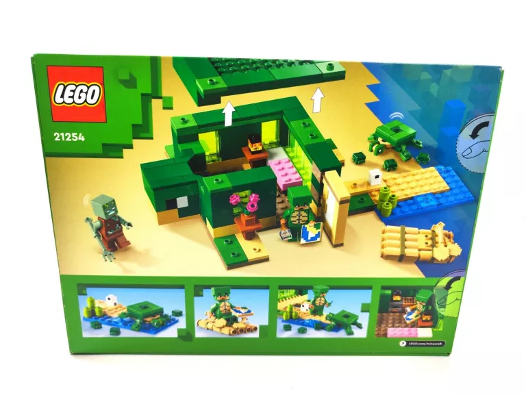 LEGO 21254 MINECRAFT THE TURTLE BEACH HOUSE