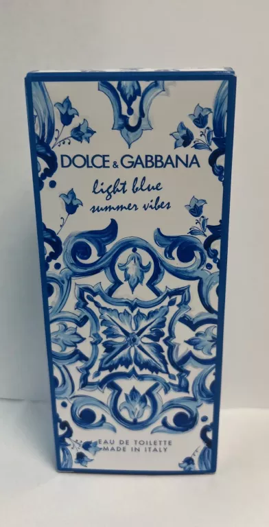 D&G LIGHT BLUE SUMMER VIBES (W) EDT/S 100ML