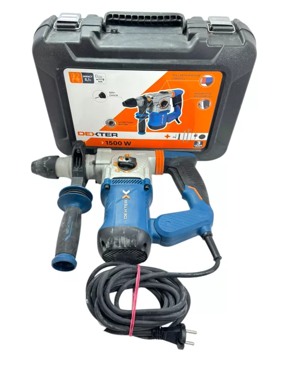 MŁOT UDAROWO-OBROTOWY DEXTER 1500RH2