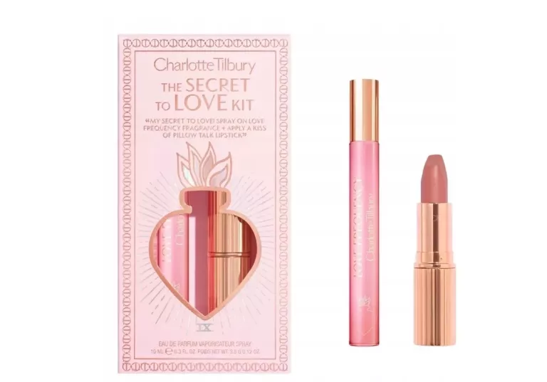 CHARLOTTE TILBURY THE SECRET TO LOVE KIT - ZESTAW PERFUMY I MAKIJAŻ