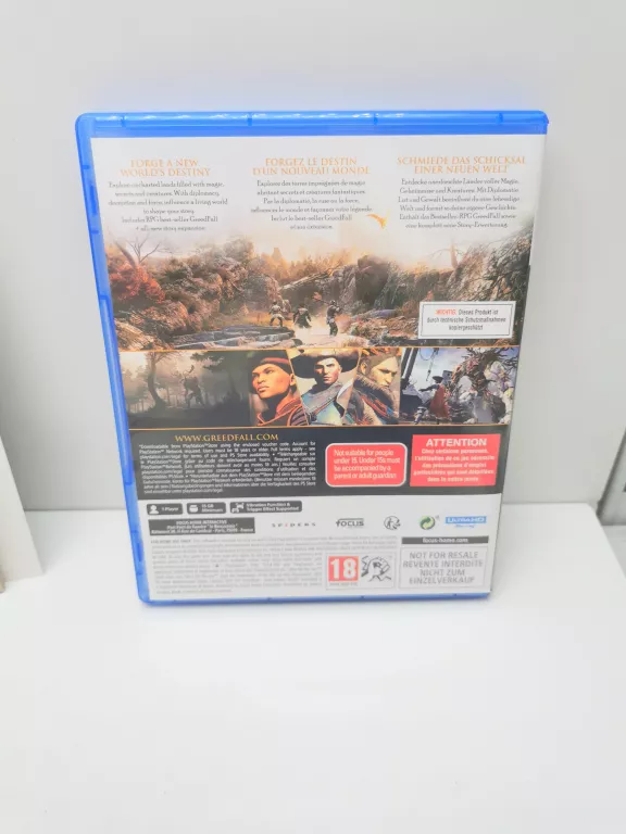 GRA NA PS5 -> GREEDFALL - GOLD EDITION