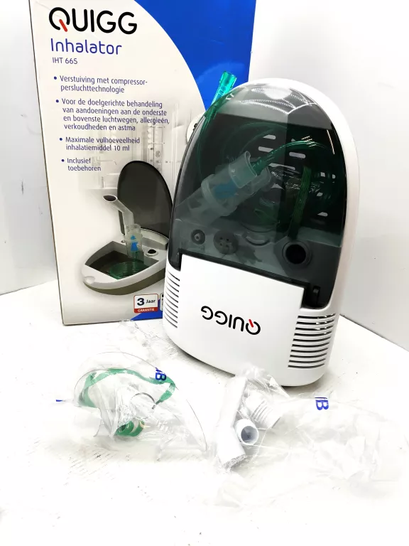 INHALATOR CURAMED QUIGG IHT 665 KOMPLET