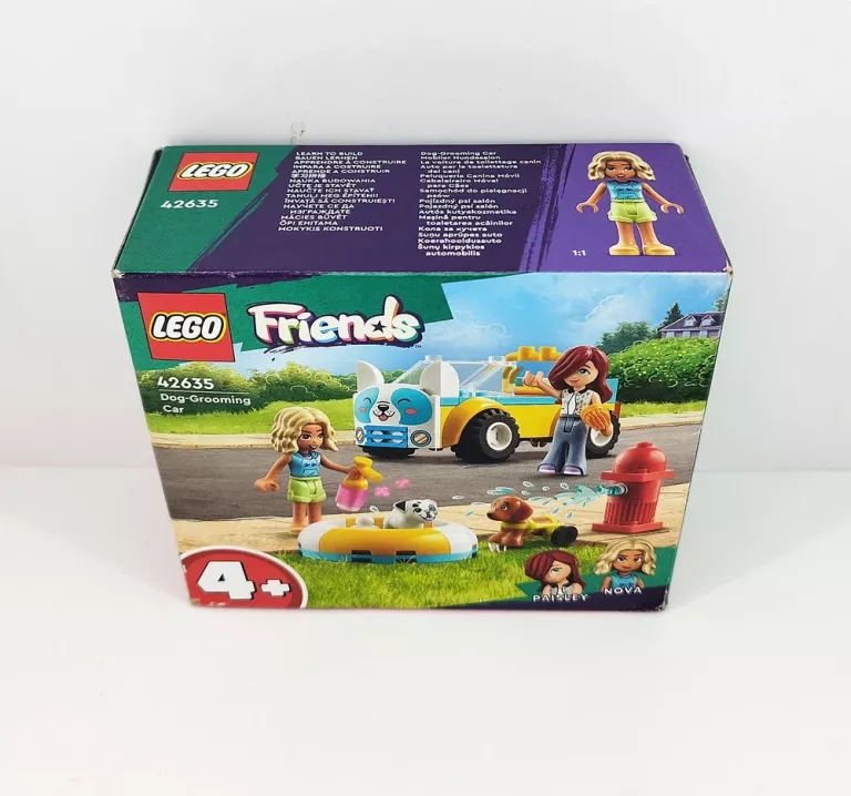 LEGO FRIENDS 42635 SAMOCHÓD DO PIELĘGNACJI PSÓW PIESKI ZESTAW DLA DZIECI +