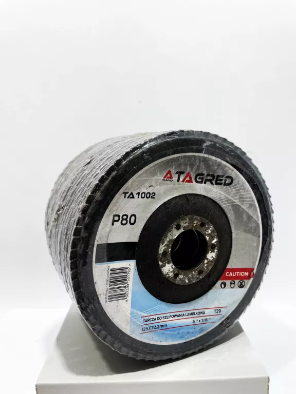 TARCZA LISTKOWA TAGRED TA1002 125 MM P80 10SZT