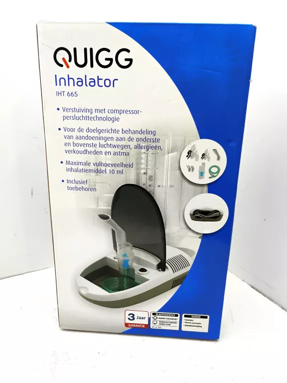 INHALATOR CURAMED QUIGG IHT 665 KOMPLET