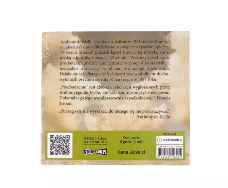 CD MP3 ANTHONY DE MELLO PRZEBUDZENIE