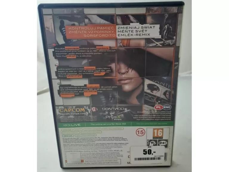 GRA XBOX 360 REMEMBER ME