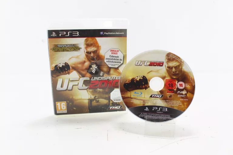 GRA NA KONSOLĘ PS3  UFC 2010 UNDISPUTED PEGI16 POLSKA WER. JĘZ.