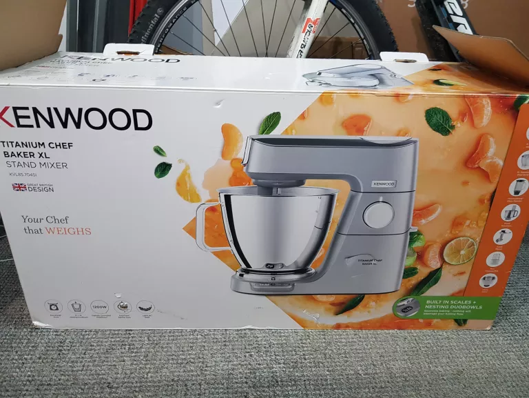 ROBOT KUCHENNY PLANETARNY KENWOOD KVL85.704SI TITANIUM CHEF BAKER XL OPIS!