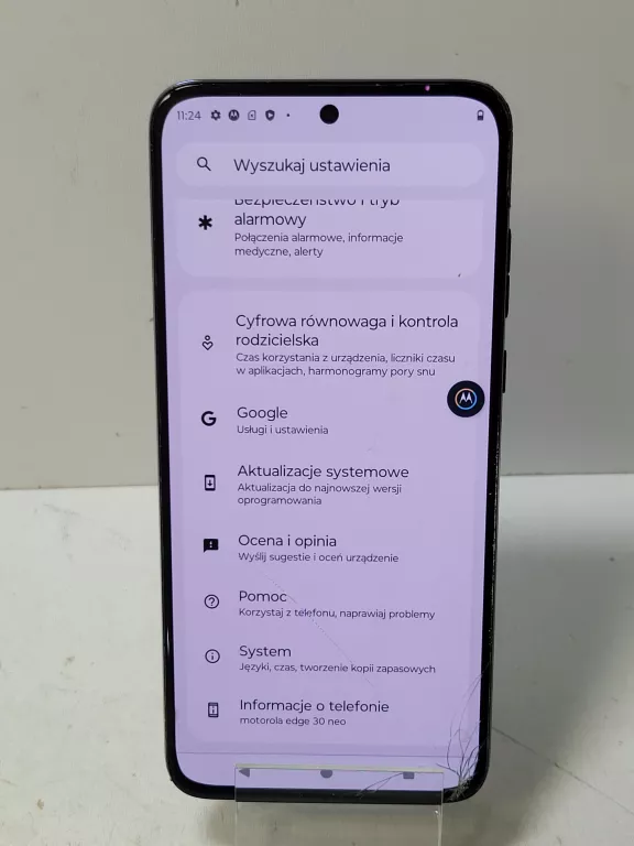 TELEFON MOTOROLA EDGE 30 NEO PEKNIĘTA/PUD