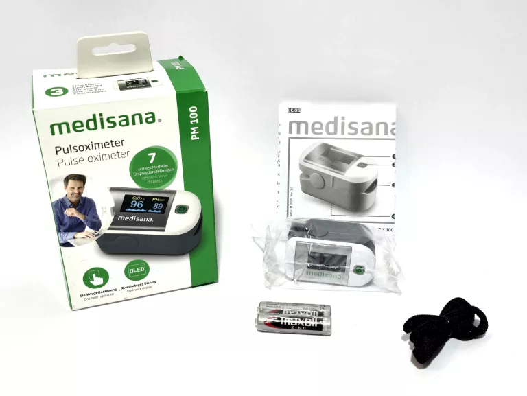 PULSOKSYMETR NAPALCOWY MEDISANA PM100 BIAŁY
