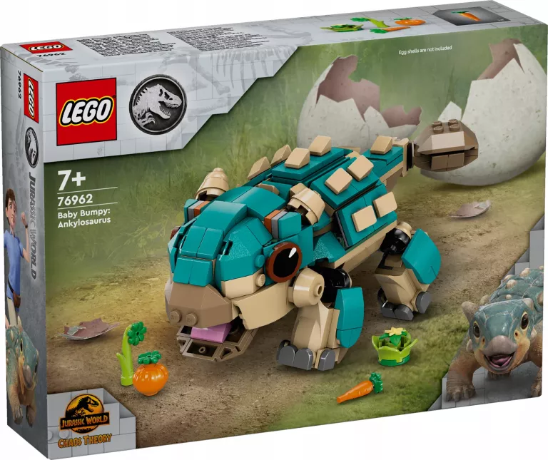 LEGO JURASSIC WORLD 76962 MAŁY WYBOISTA: ANKYLOZAUR