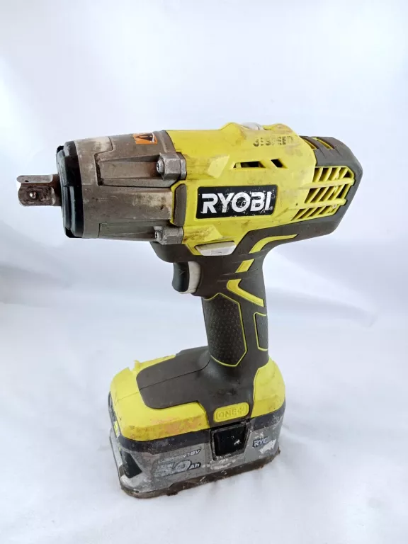 KLUCZ UDAROWY RYOBI R18IW3 + AKUMULATOR 5AH