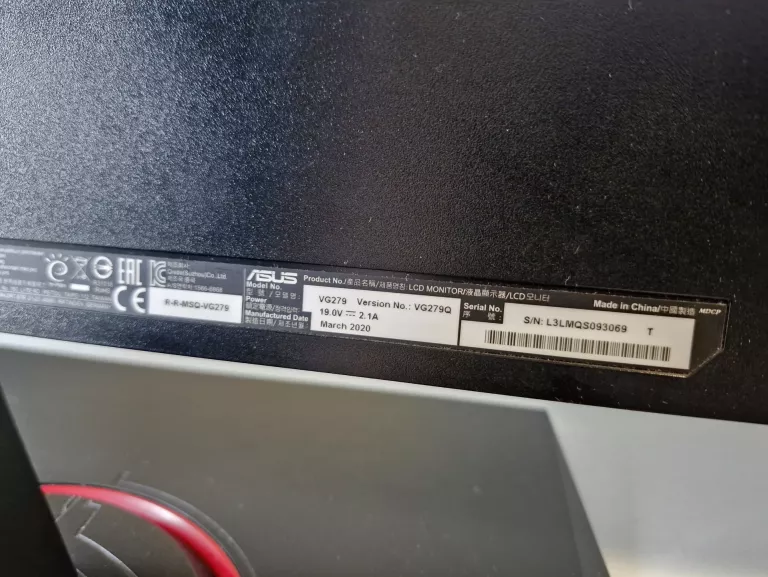 ASUS VG279Q MONITOR DLA GRACZY 27 CALI 144HZ IPS FREESYNC