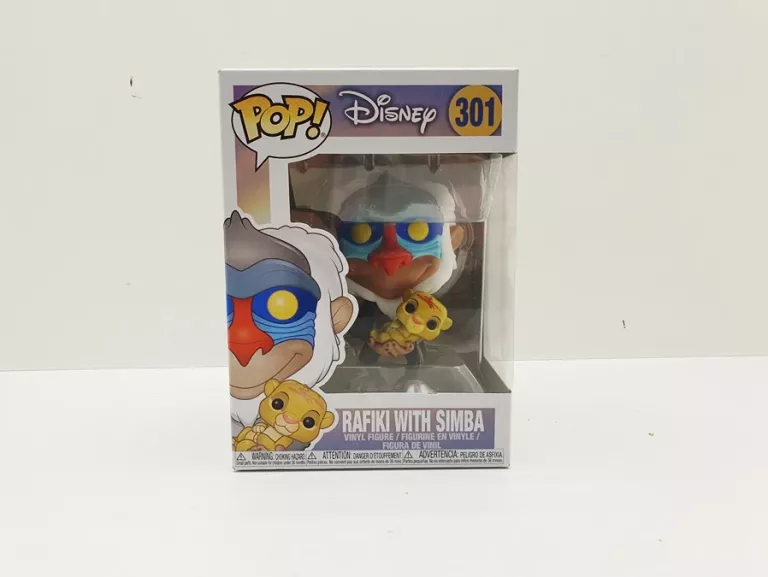 FUNKO POP! DISNEY: THE LION KING: RAFIKI KRÓL LEW MŁODY SIMBA