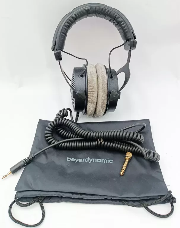 SŁUCHAWKI BEYERDYNAMIC DT990 PRO+ WOREK+ PRZEJŚCIÓWKA DO DUŻEGO JACKA