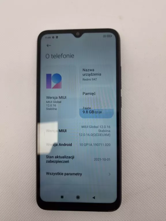 TELEFON XIAOMI REDMI 9AT