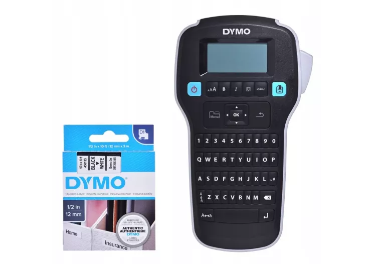 DYMO DRUKARKA LABELMANAGER 160+TAŚMA DYMO D1 ( CZARNY NADRUK )302698174612