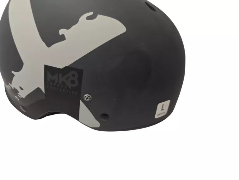 KASK MK8 MYSTIC SZARY ROZ. L