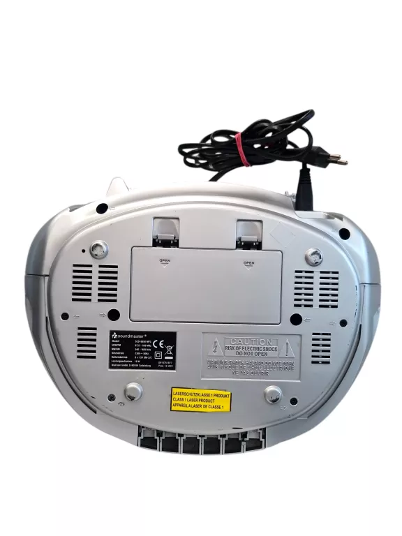 RADIOODTWARZACZ SOUNDMASTER SCD-5850 SREBRNY