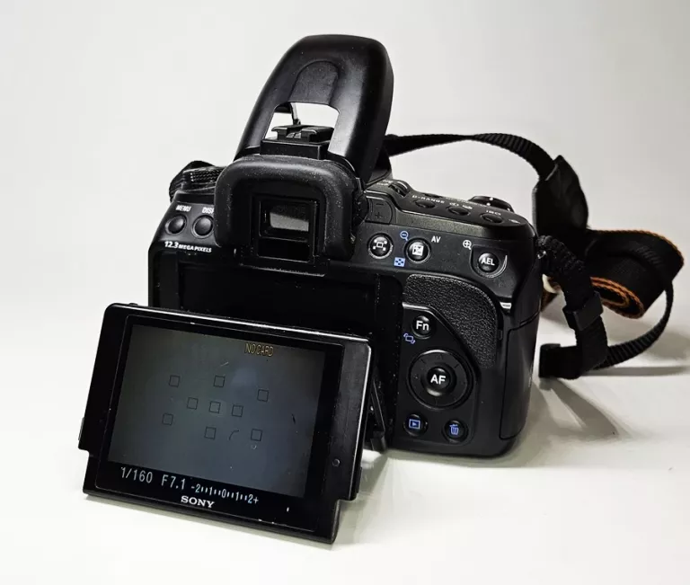 LUSTRZANKA SONY ALPHA 500 DSLR-A500 ZESTAW