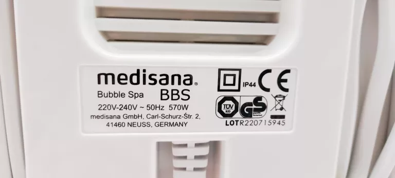 MATA MASUJĄCA RELAKSUJĄCA MEDISANA BBS 88389