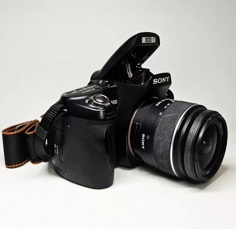 LUSTRZANKA SONY ALPHA 500 DSLR-A500 ZESTAW