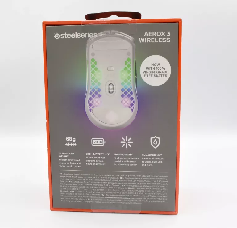 MYSZ STEELSERIES AEROX 3 2022 BIAŁA #OPIS
