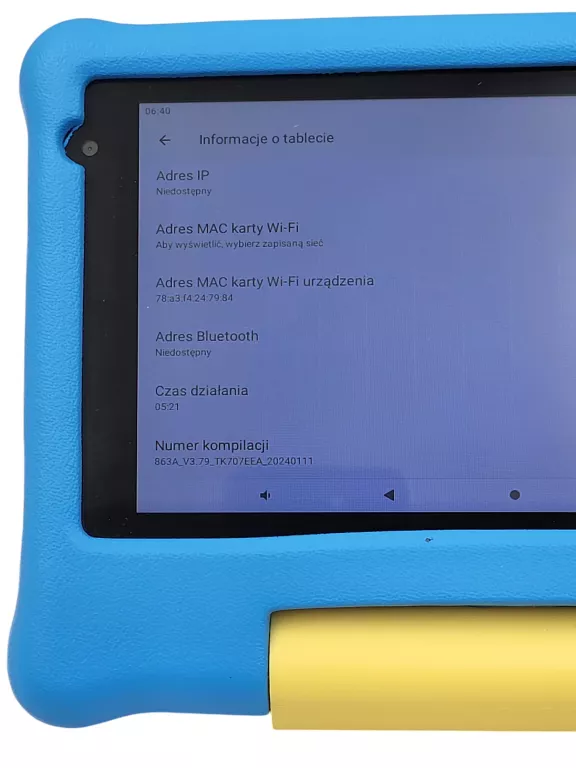 TABLET DLA DZIECI TK706 7'' NIEBIESKI
