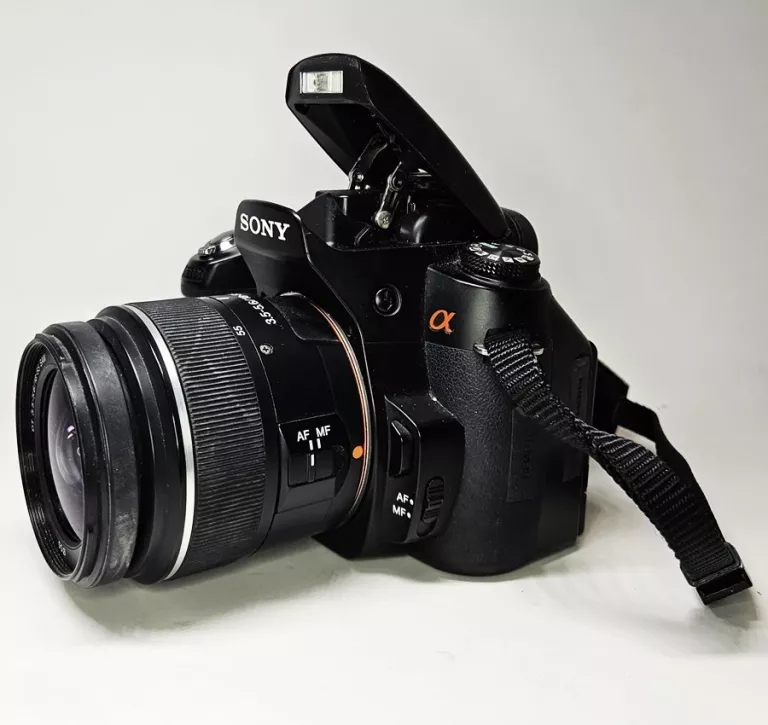 LUSTRZANKA SONY ALPHA 500 DSLR-A500 ZESTAW