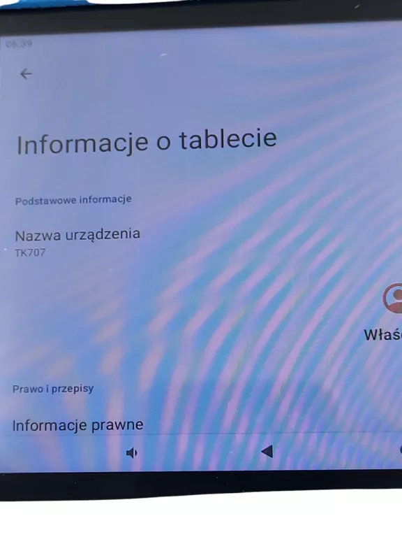 TABLET DLA DZIECI TK706 7'' NIEBIESKI