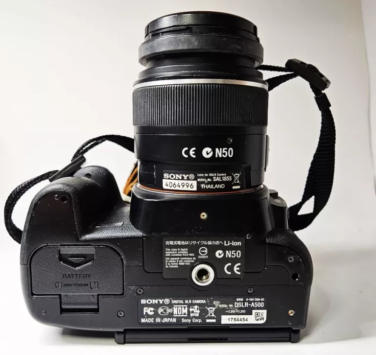 LUSTRZANKA SONY ALPHA 500 DSLR-A500 ZESTAW