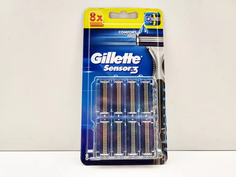 WKŁADY DO MASZYNKI GILLETTE SENSOR3 8 SZTUK