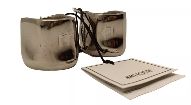 ZESTAW METALOWYCH KÓŁEK NA SERWETKI 2-PAK H&M