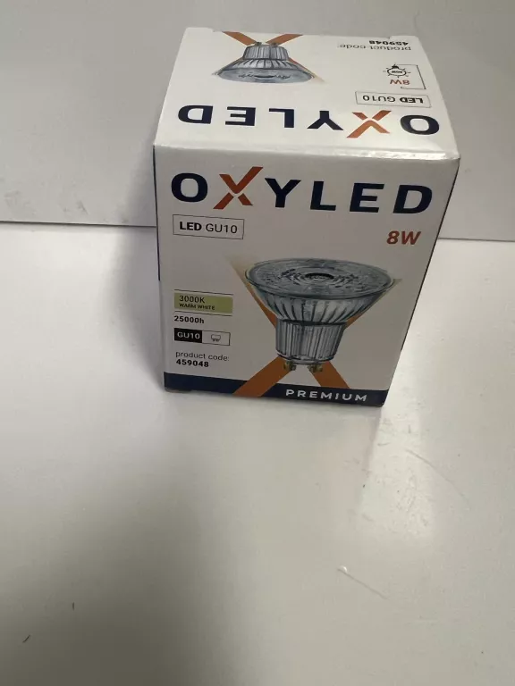 ŻARÓWKA OXYLED PREMIUM GU10 575LM 8W WARM WHITE 459048