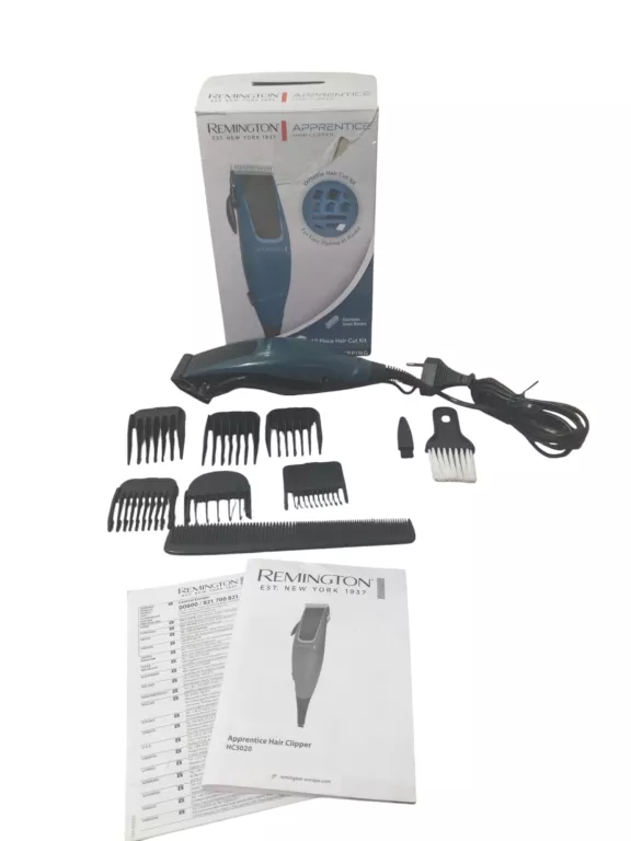 MASZYNKA REMINGTON HC5020 APPRENTICE HAIR CLIPPER NAKŁADKI PUDEŁKO