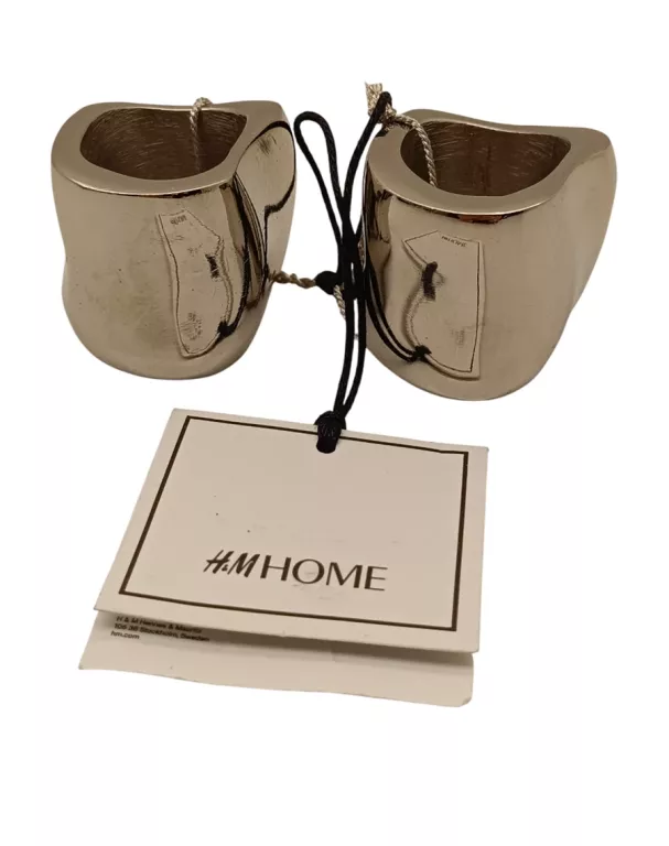 ZESTAW METALOWYCH KÓŁEK NA SERWETKI 2-PAK H&M