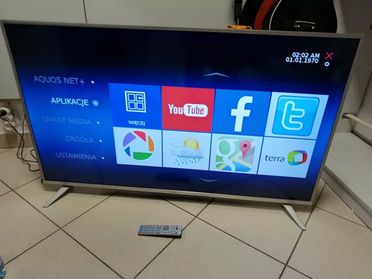 TELEWIZOR SHARP LC-55CUF8462ES SMART FULL HD + PILOT