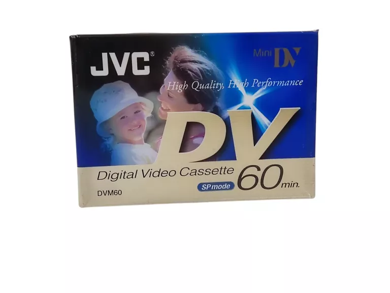 KASETA MINI DV JVC DVM60 DO KAMERY CYFROWEJ NA KASETY MINI DV