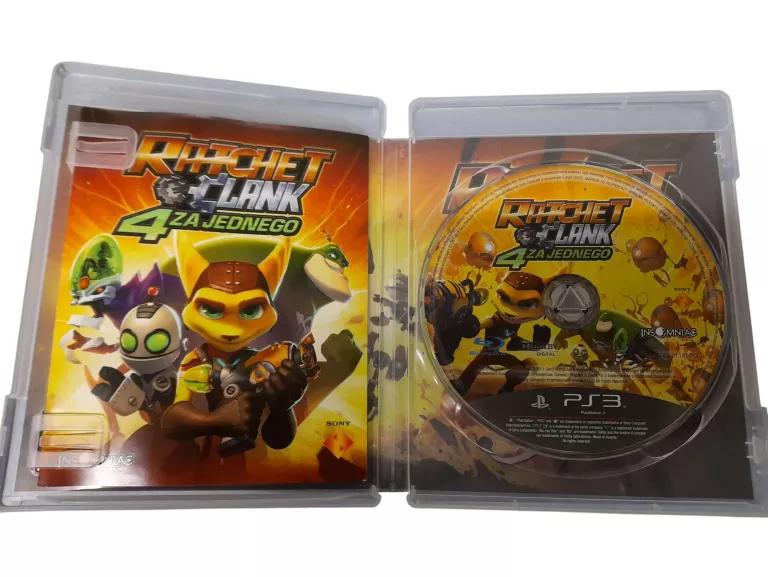 GRA PS3 RATCHET AND CLANK 4 ZA JEDNEGO